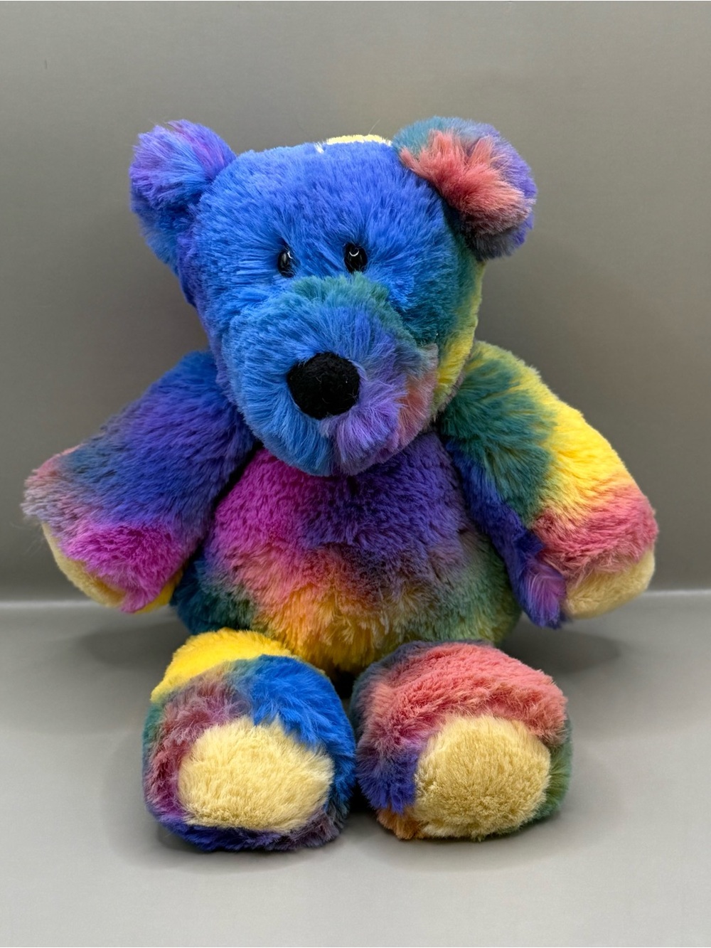 Mary Meyer Marshmallow Tie Dye Teddy Bear Plush Stuffed Animal Soft